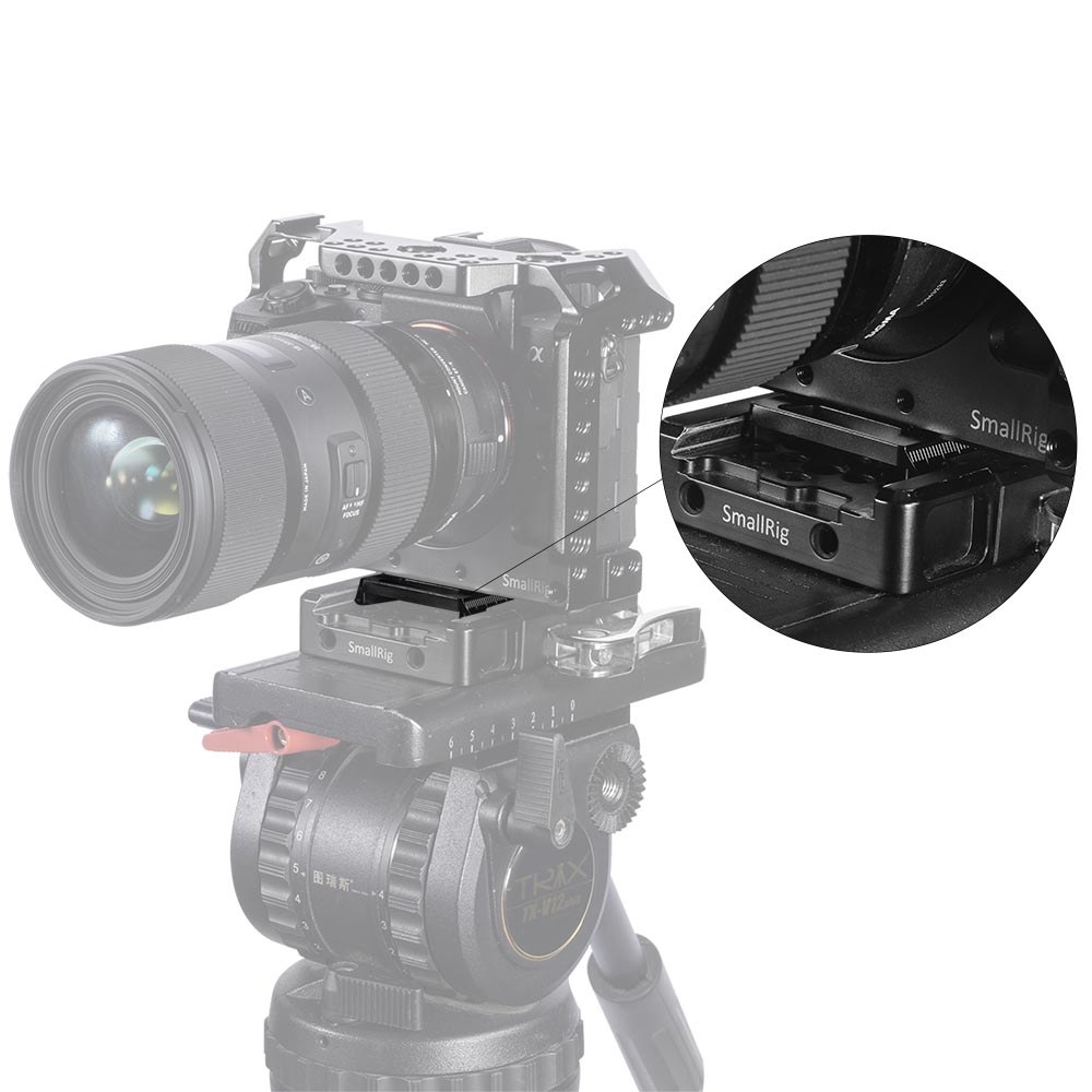 Manfrotto 501PL-Type Quick Release Plate for Select SmallRig Cages