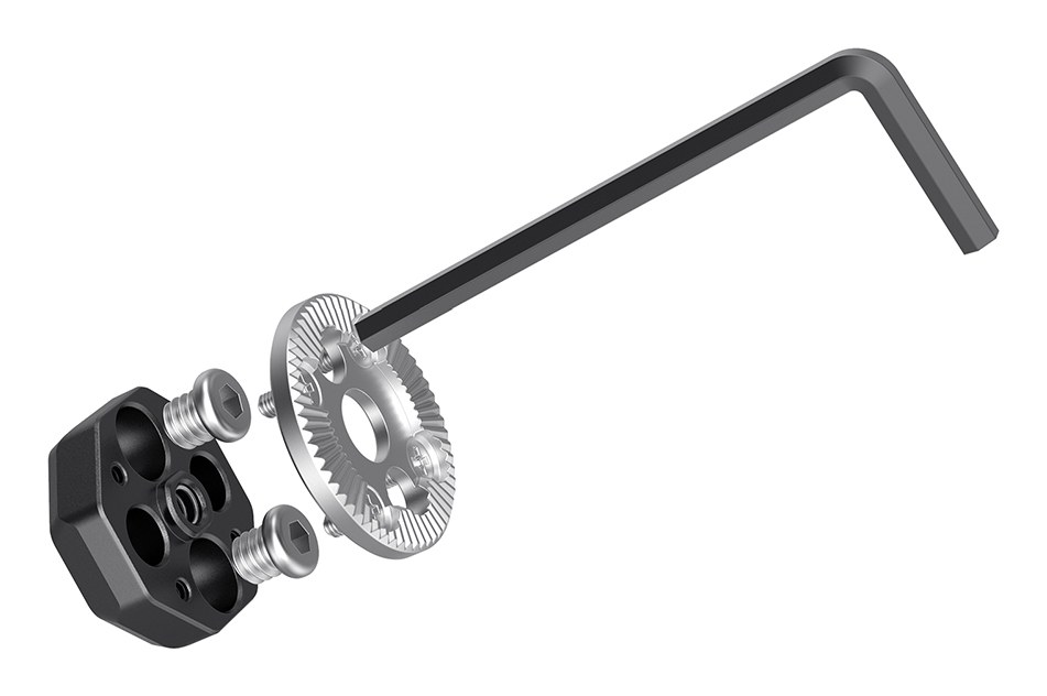Arri Standard Rosette Bolt-On Mount (M6 Thread)