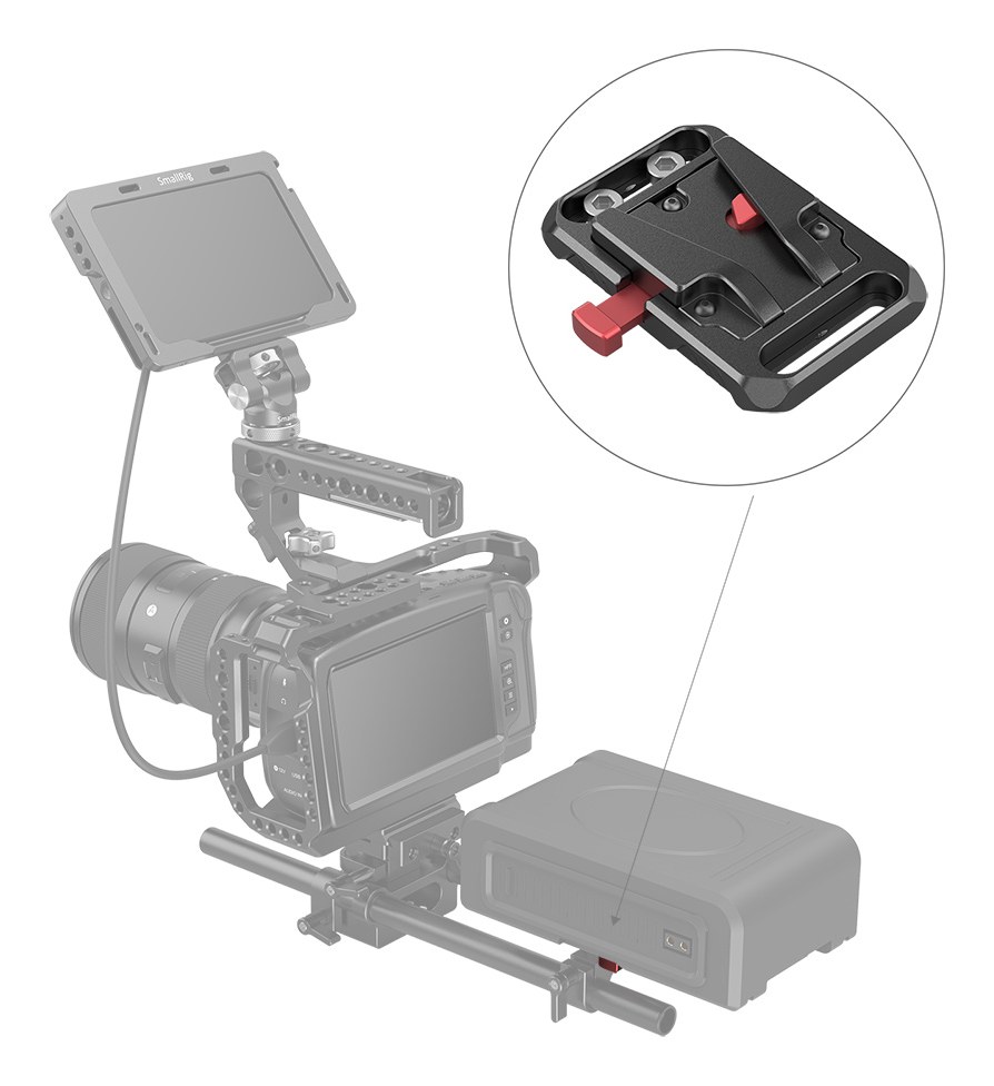 Mini V Mount Battery Plate
