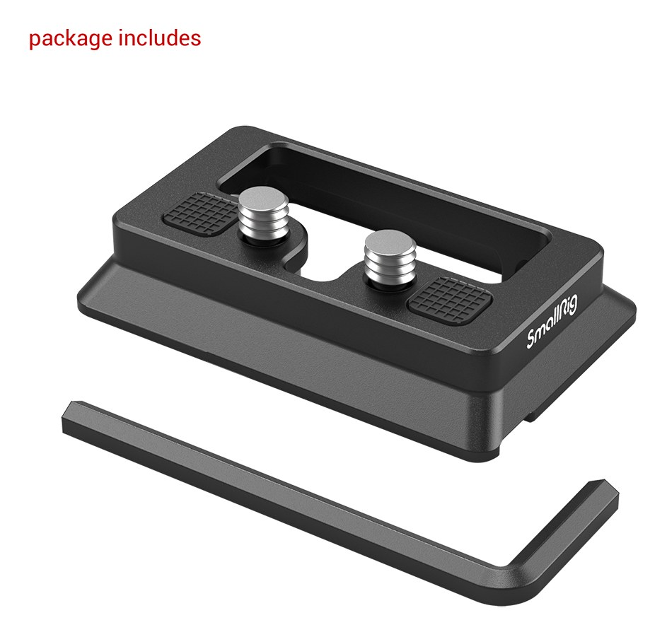 Arca-Type Quick Release Plate for DJI RS 2 / RSC 2 / RS 3 / RS 3 Pro Gimbal