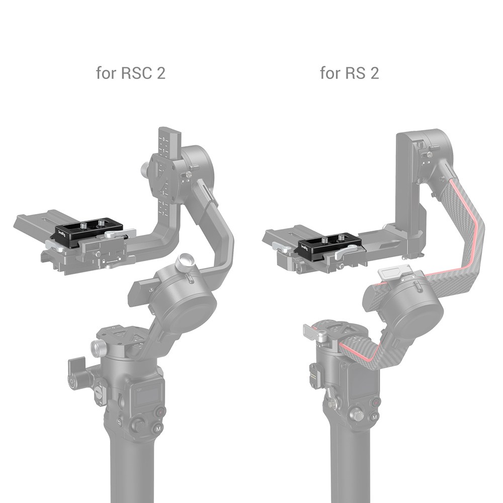 Arca-Type Quick Release Plate for DJI RS 2 / RSC 2 / RS 3 / RS 3 Pro Gimbal