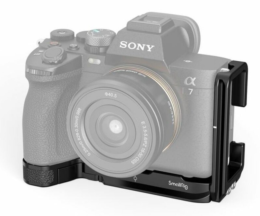 Soporte en L para Sony Alpha 7 V / 7R V / 7R IV / IV / 7S III / Alpha 1