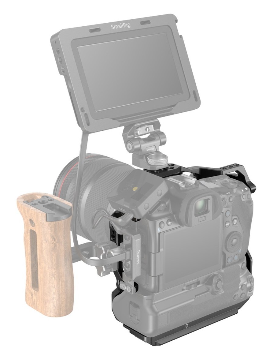 Camera Cage for EOS R5/R6 with BG-R10 Battery Grip