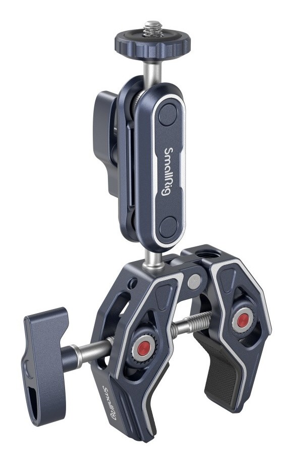 Crab-Shaped Clamp with Ballhead Magic Arm