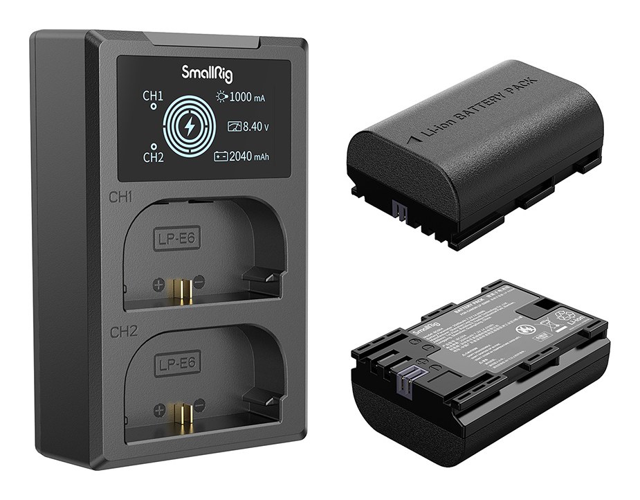 LP-E6NH Camera Battery and Charger Kit