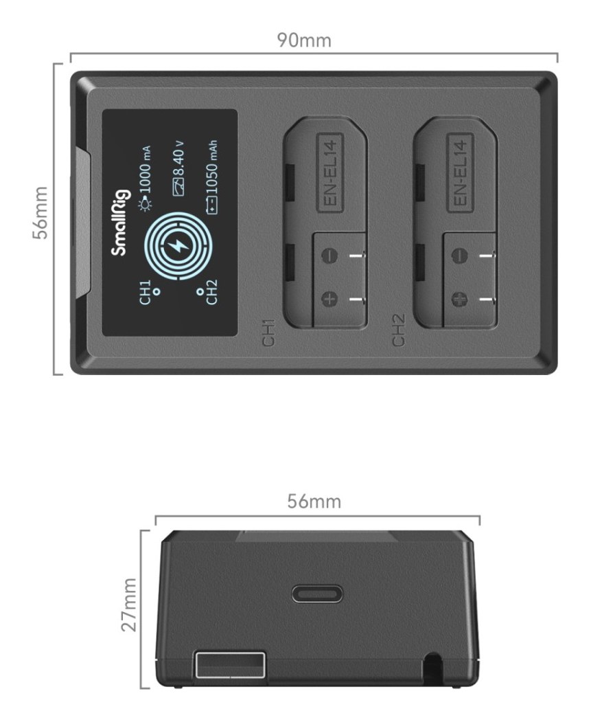EN-EL14 Camera Battery Charger