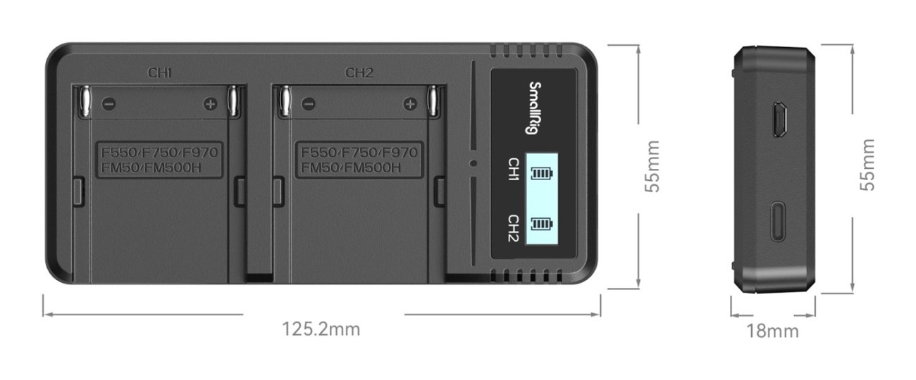 NP-F970 Camera Battery Charger