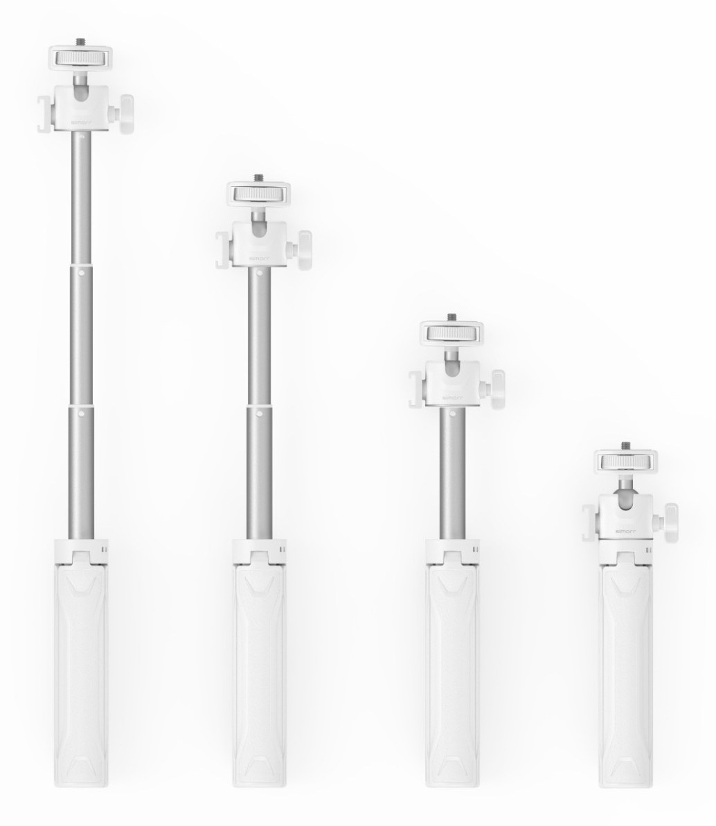 VT-15 White Vlog Tripod 3825B
