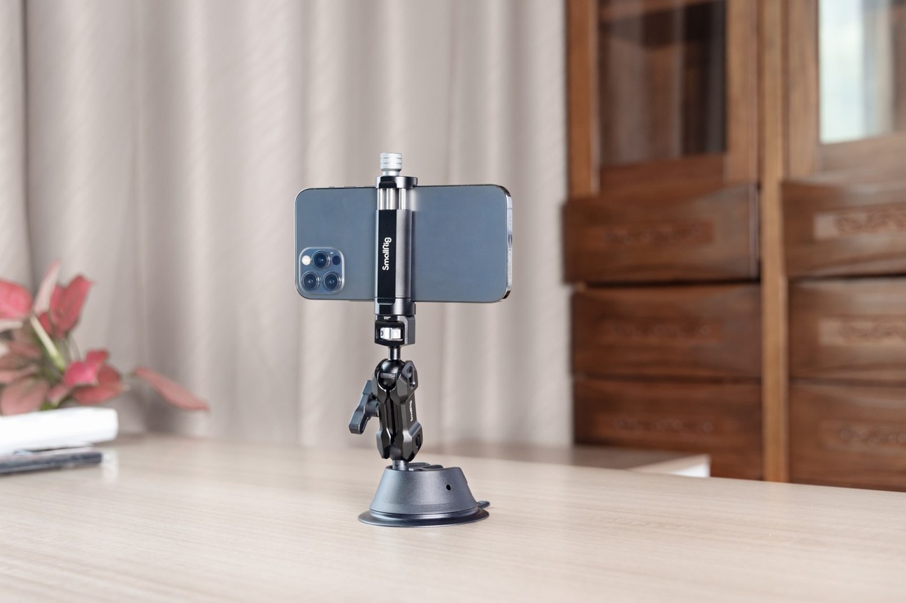 Portable Suction Cup Mount Support Kit for Action Cameras/Mobile Phones SC-1K