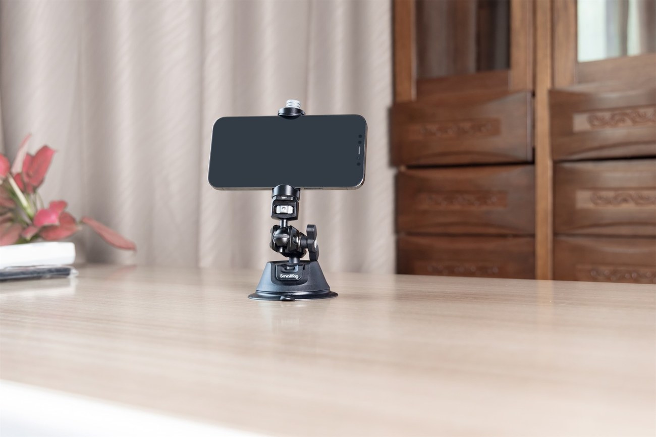 Portable Suction Cup Mount Support Kit for Action Cameras/Mobile Phones SC-1K