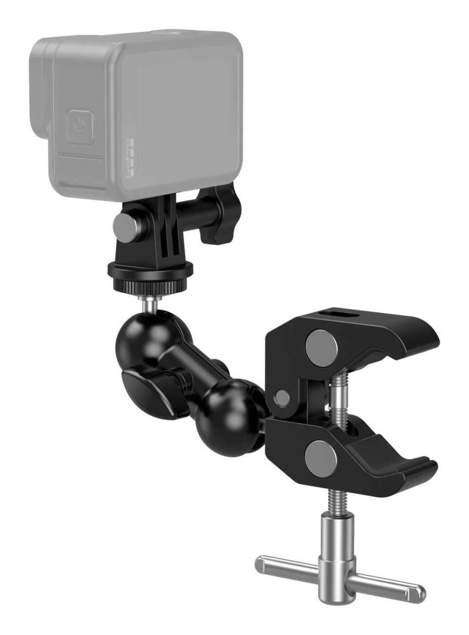 Crab-Shaped Super Clamp with Ballhead Magic Arm