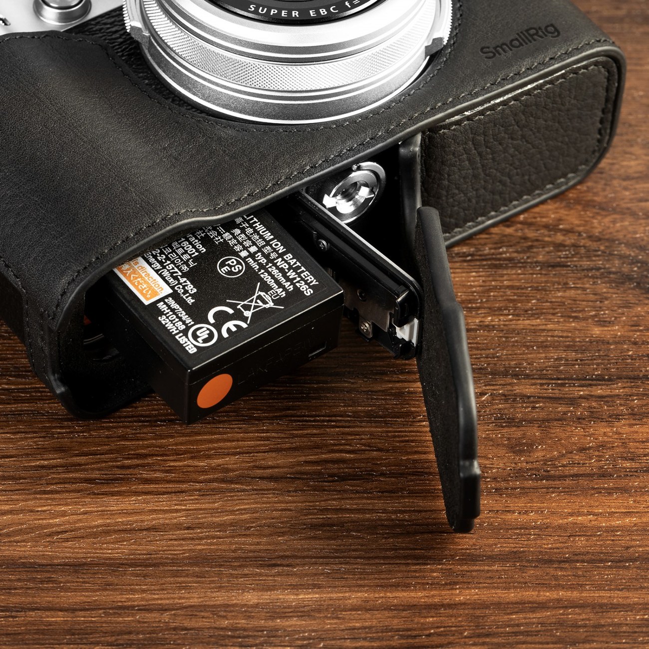 Leather Half Case Kit for FUJIFILM X100VI (Black)