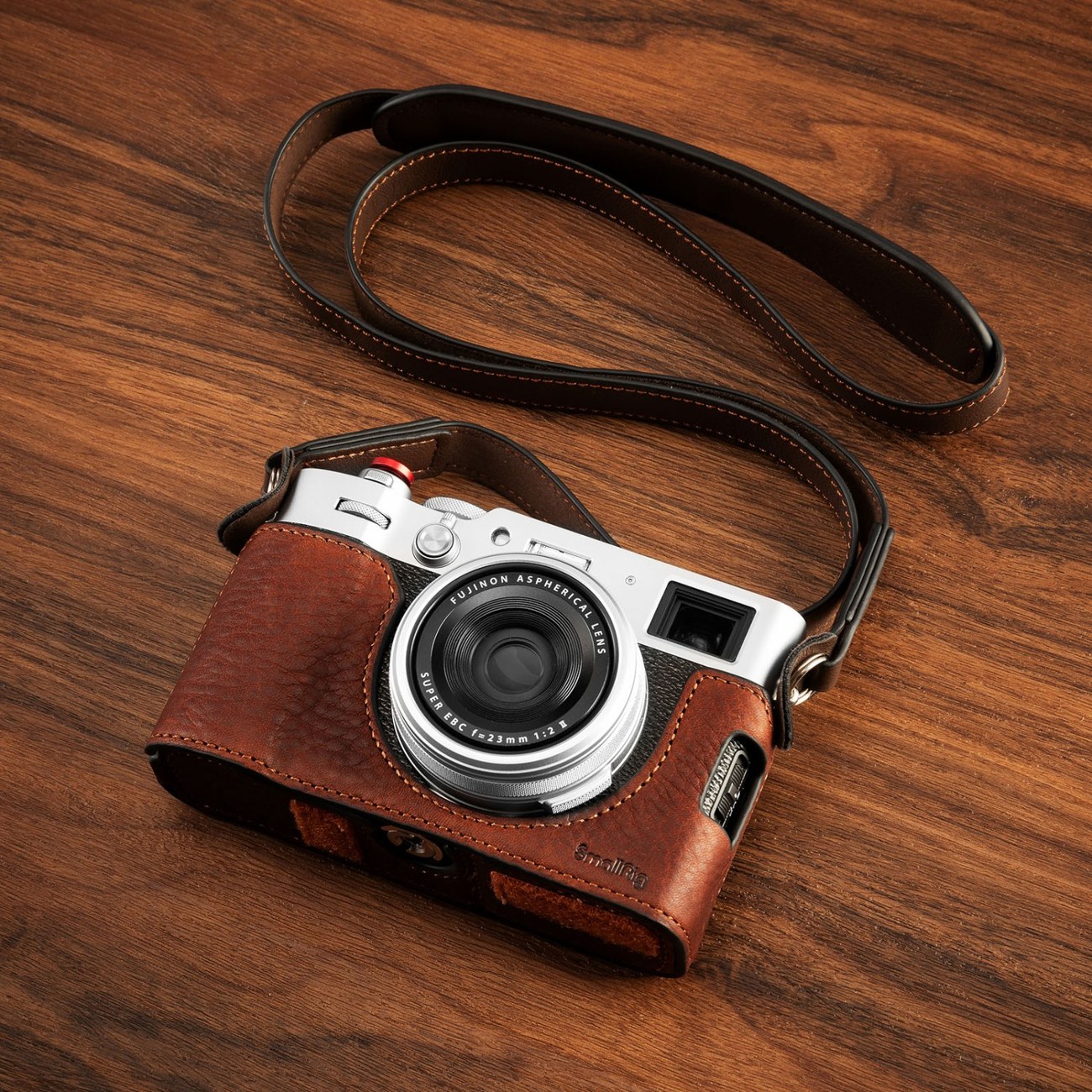 Leather Half Case Kit for FUJIFILM X100VI (Brown)