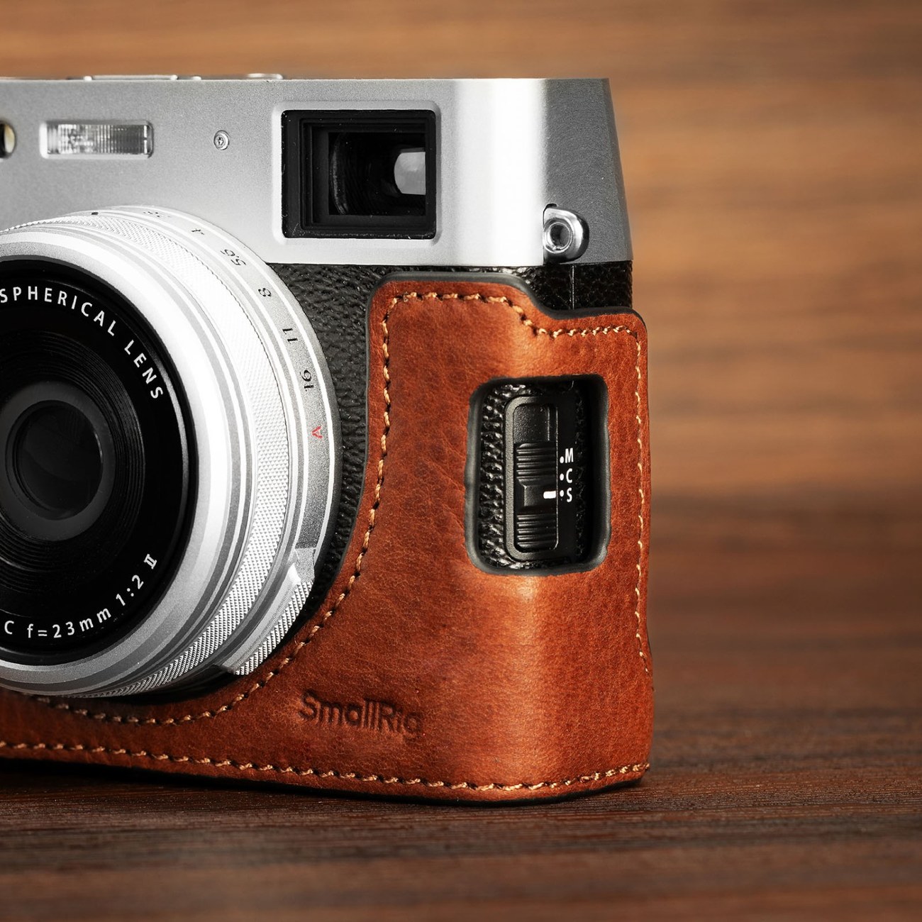 Leather Half Case Kit for FUJIFILM X100VI (Brown)