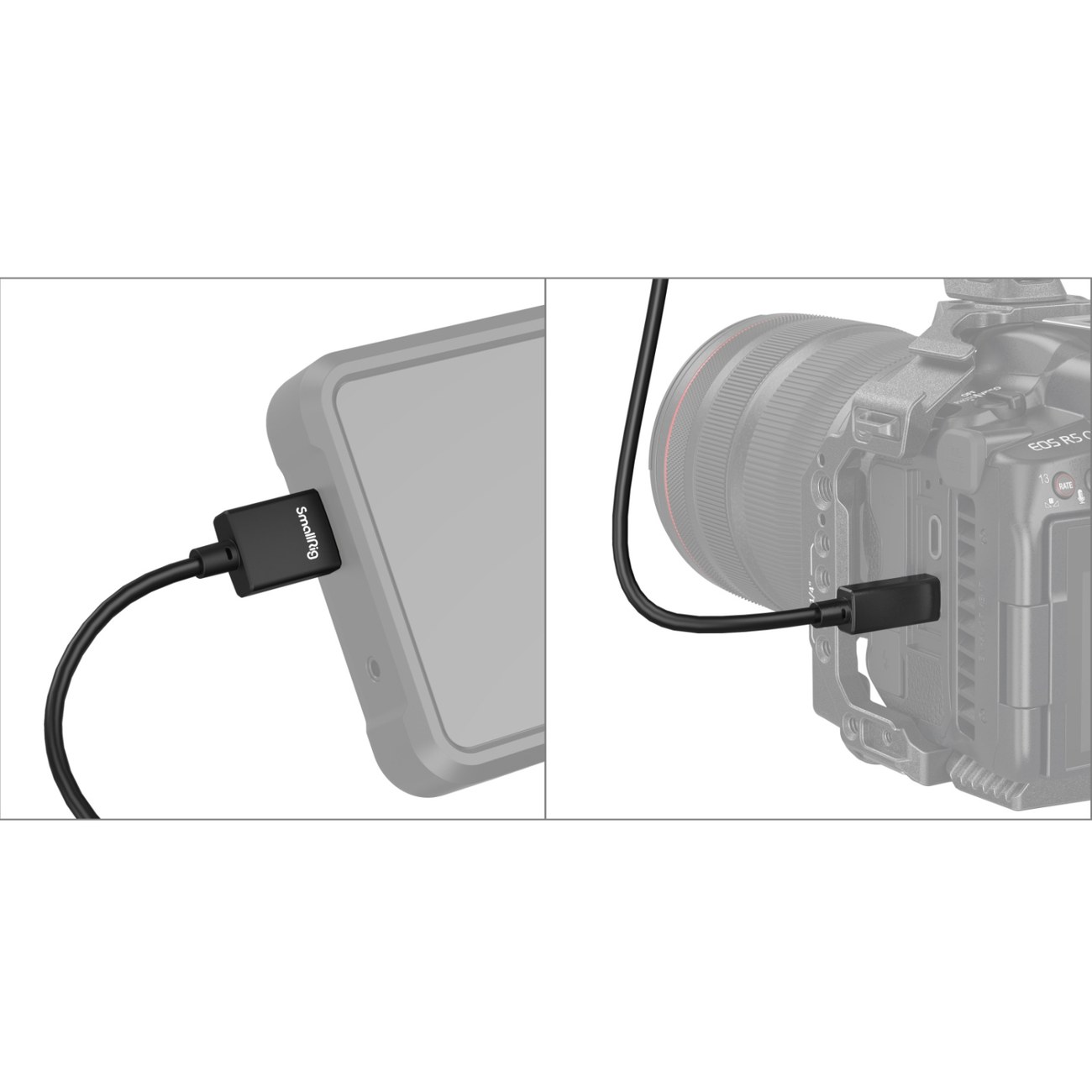 Ultra-Slim 4K HDMI Cable (D to A) (55cm)