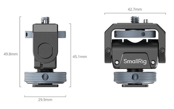 Monitor Support with Cold Shoe Mount (Basic)