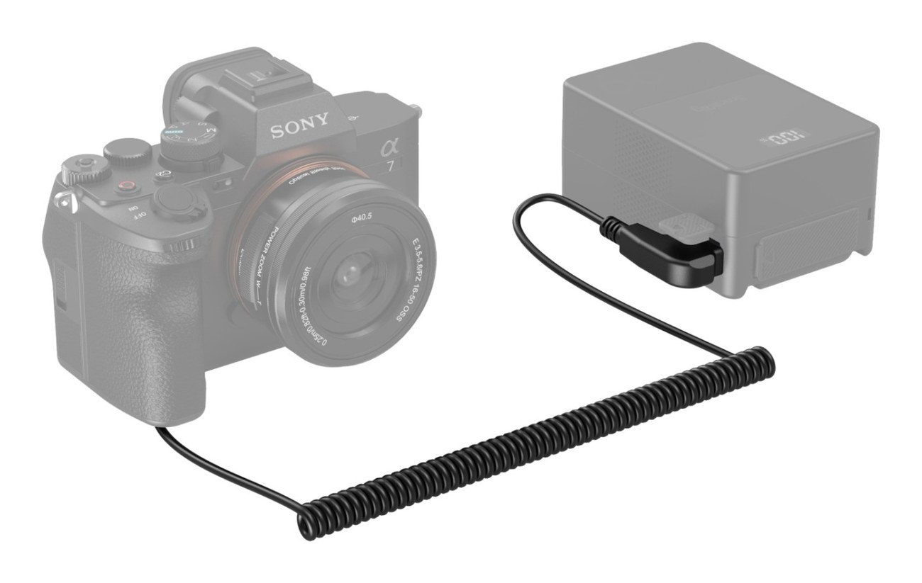 D-Tap to NP-FZ100 Dummy Battery Power Cable