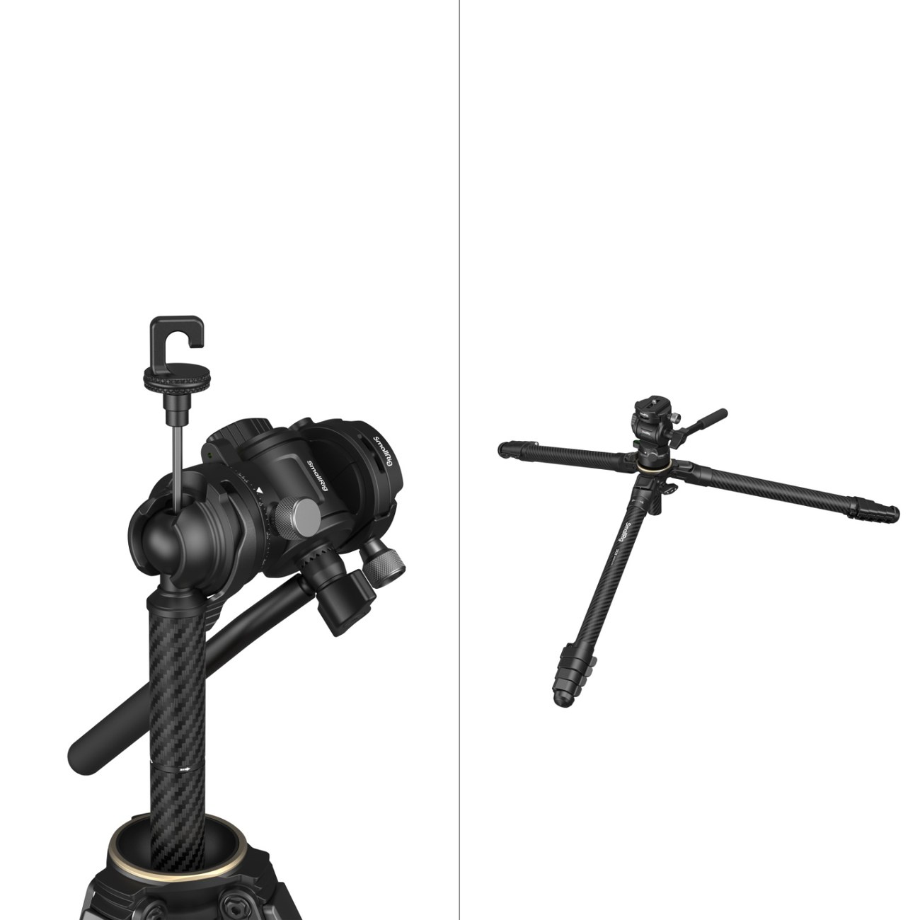 Portable Carbon Fiber Travel Tripod Kit