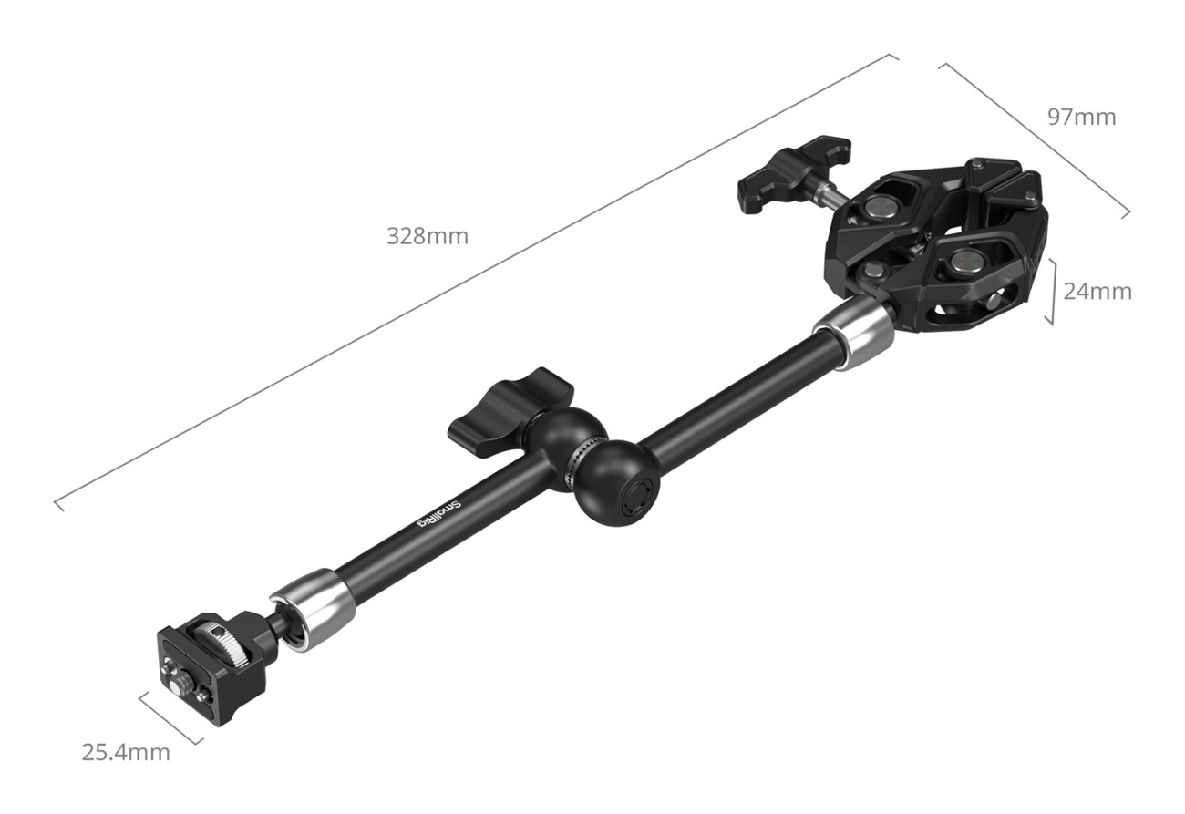 Magic Arm with Crab-Shaped Clamp