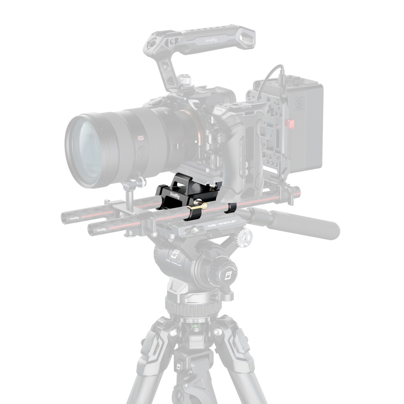 Arca-Type Mount Plate Kit with 15mm Dual Rod Clamp