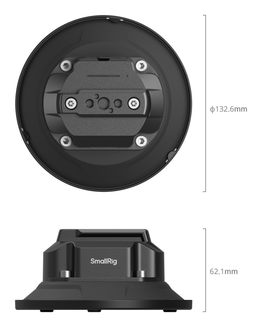 5″ Electric Suction Cup Mount