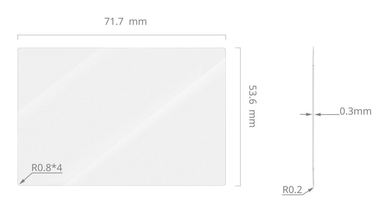 Screen Protector for Canon R6 / R6 II / R7