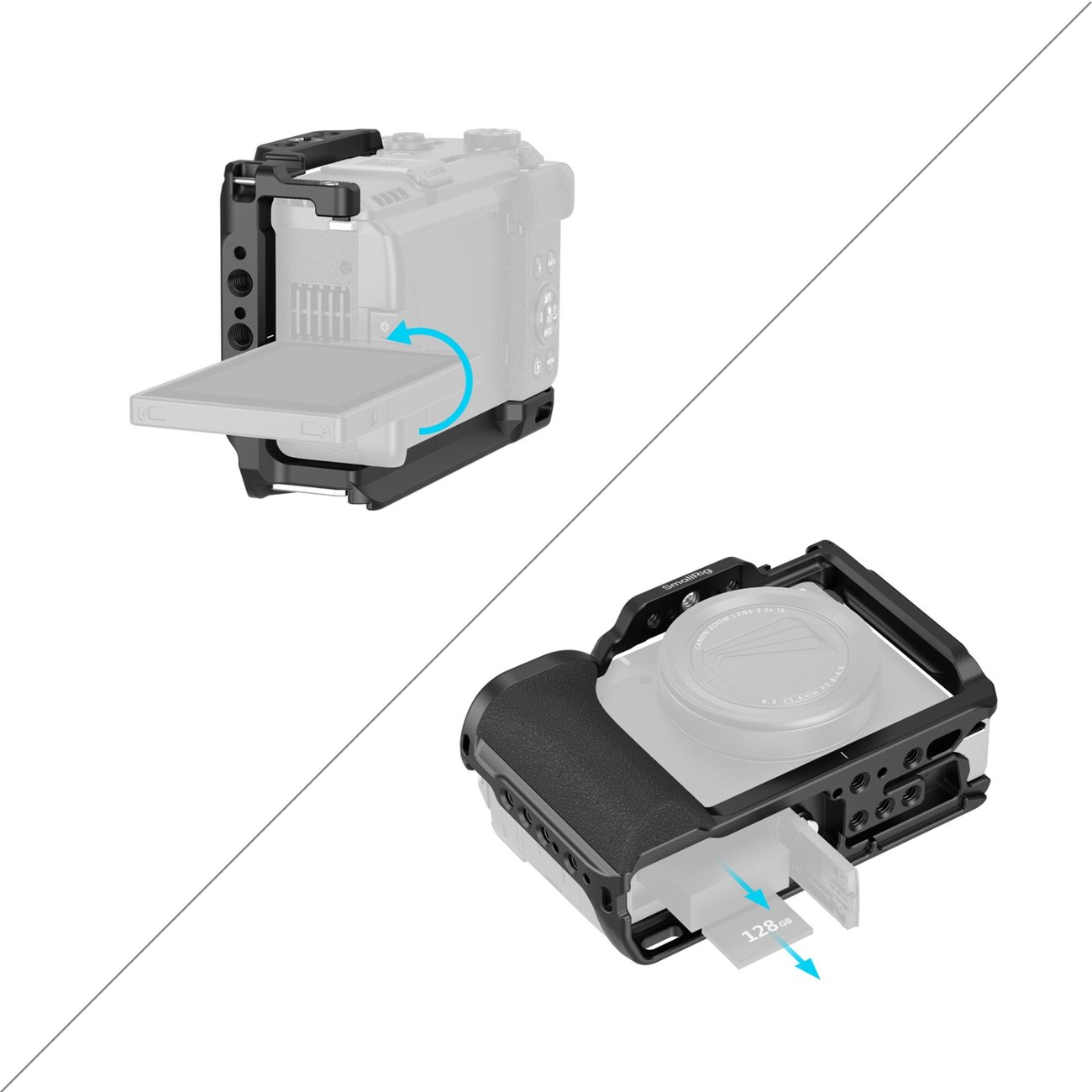 Cage for Canon PowerShot V1 (Black)