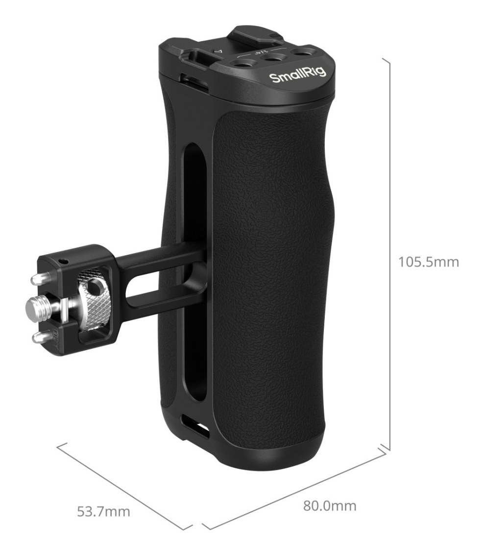 Side Handle with 1/4''-20 Locating Screw