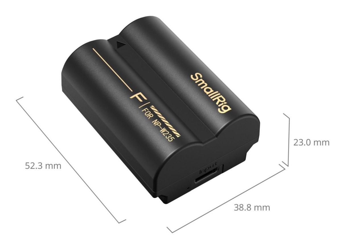 Camera Battery with USB-C Charging for FUJIFILM NP-W235
