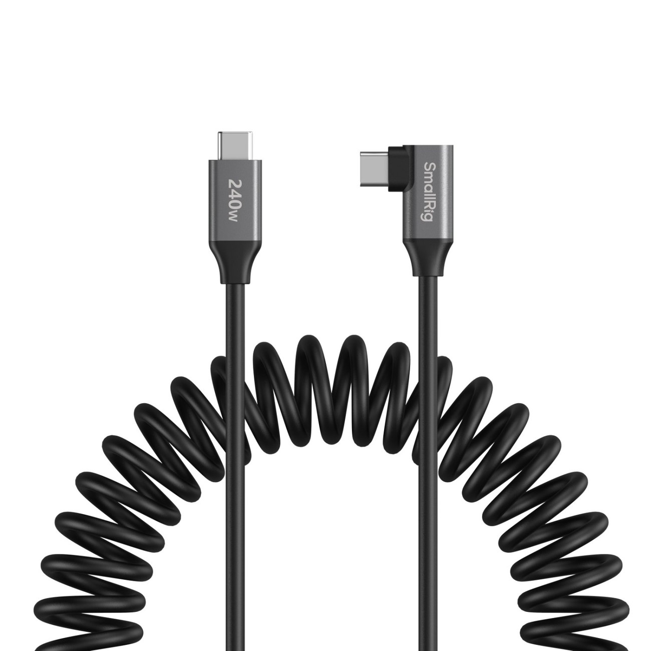 Coiled Data Cable for USB-C Adapter
