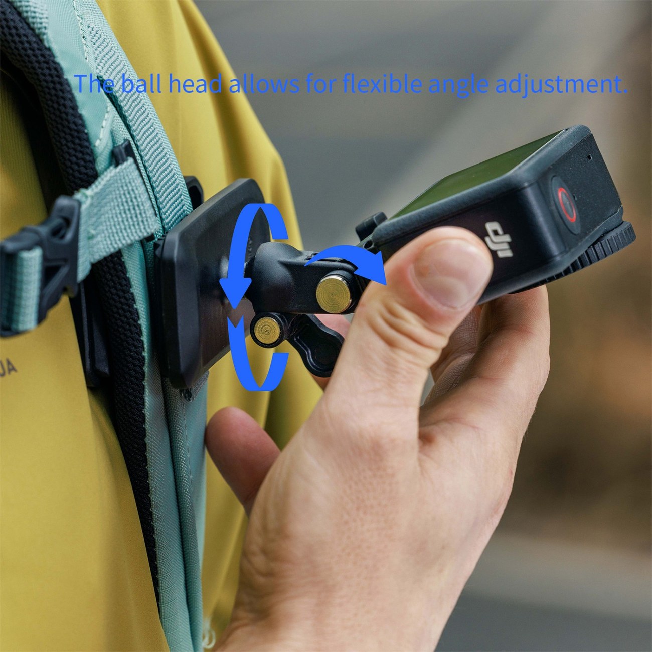 Backpack Strap Clip Mount for DJI Osmo Action 6 / Nano