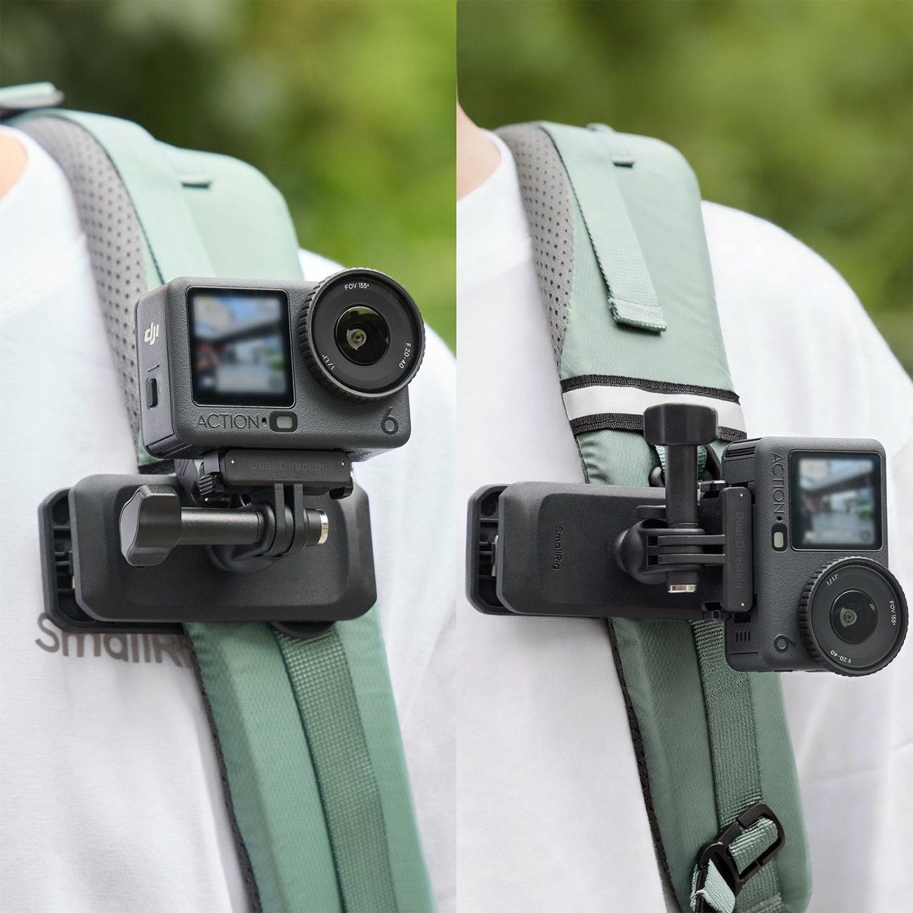Backpack Strap Clip Mount for DJI Osmo Action 6 / Nano