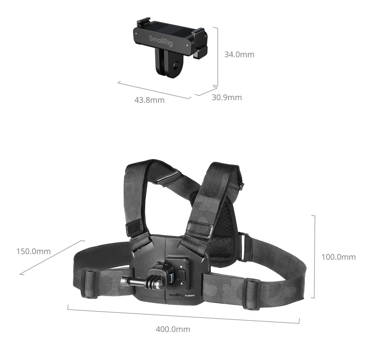 Chest Mount for DJI Osmo Action 6 / Nano