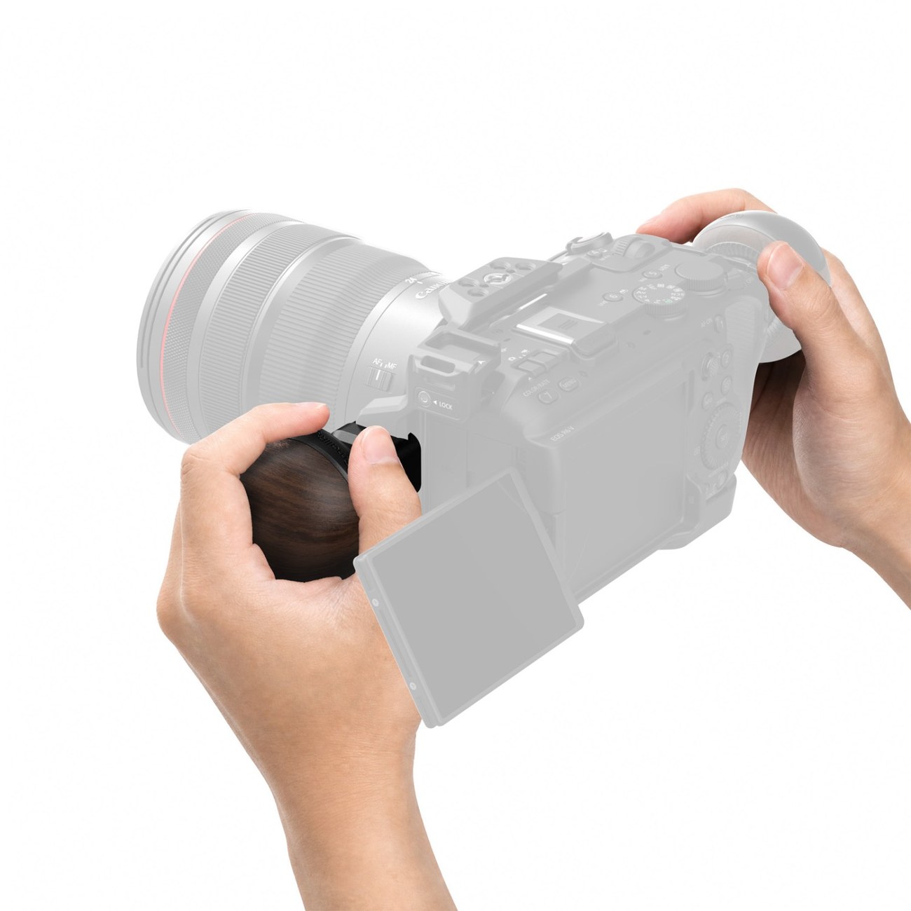 HawkLock″ H21 Quick Release mini Wooden Side Handle
