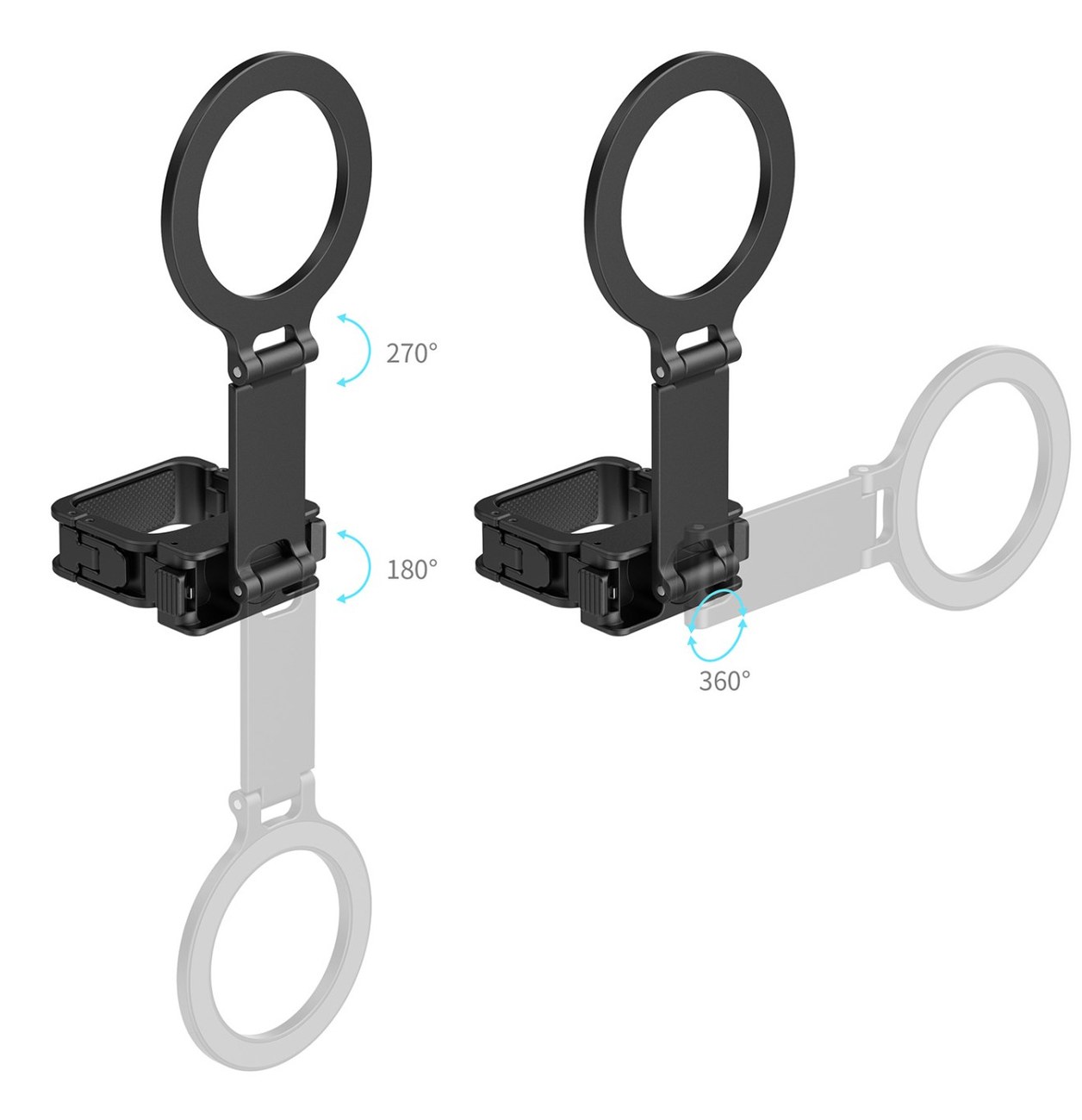 Lightweight Vlog Cage Kit for DJI Osmo Pocket 4P / 4 / 3, Xtra Muse