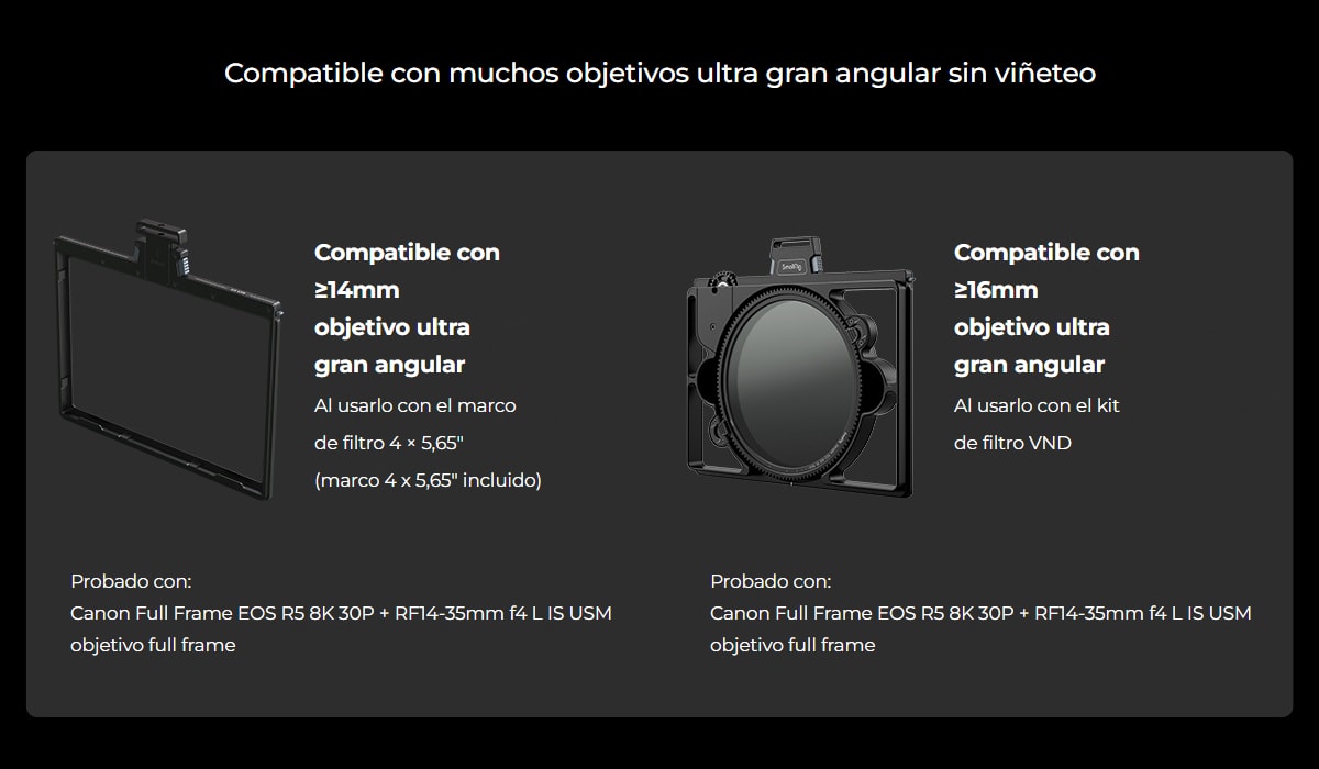SmallRig Multifunctional Modular Matte Box 95mm VND Kit 3645