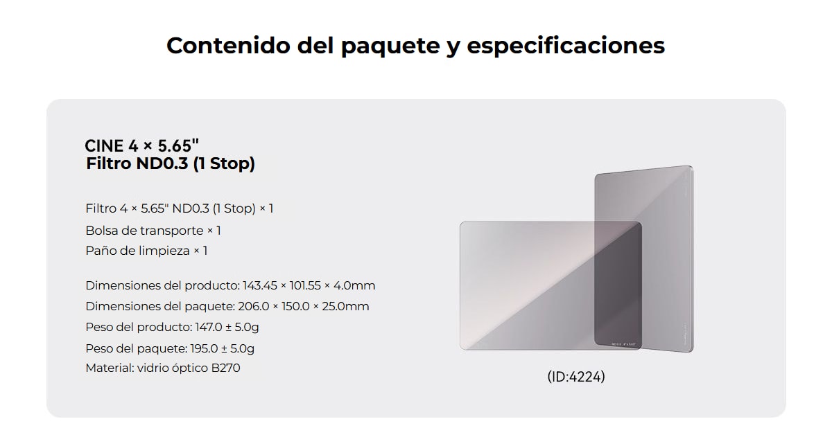 SmallRig CINE 4 x 5.65