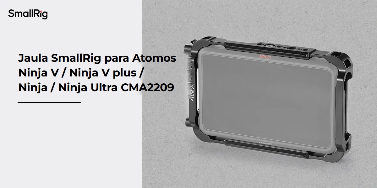 SmallRig Cage for Atomos Ninja V and V+ 2209