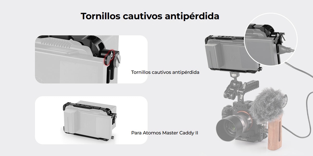 SmallRig Cage for Atomos Ninja V and V+ 2209