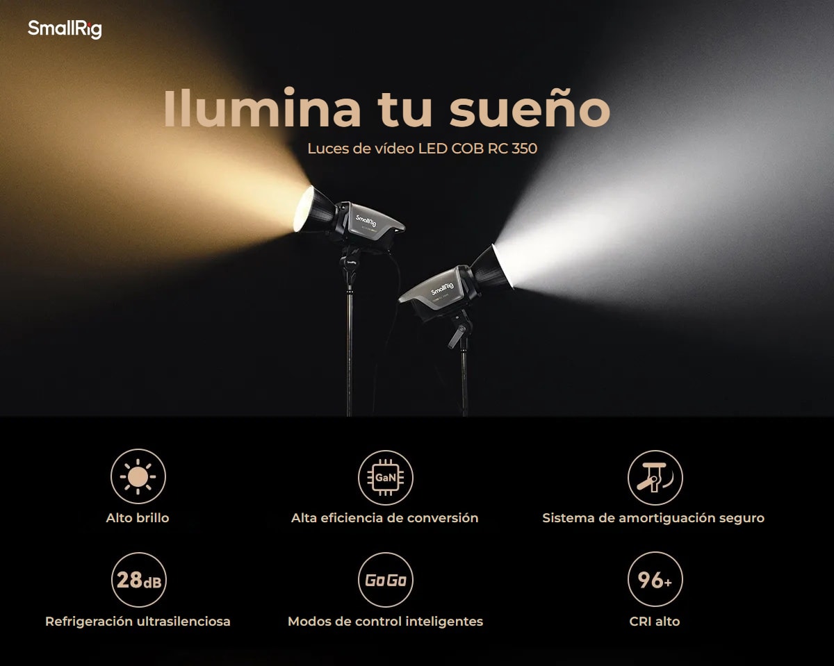 SmallRig RC 350 COB LED