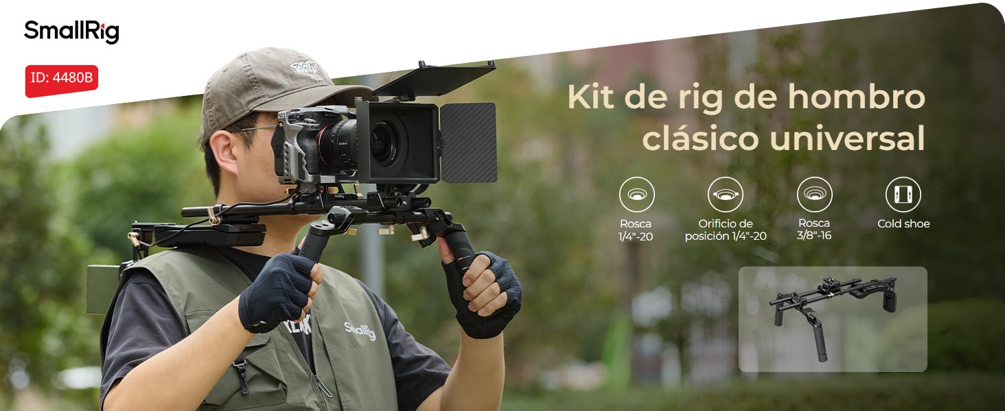 SmallRig Shoulder Rig Kit Classic Version 4480B
