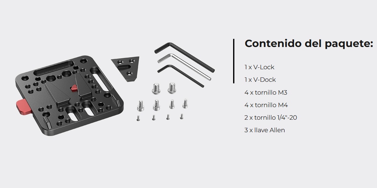 SmallRig V-Lock Assembly Kit 1846C