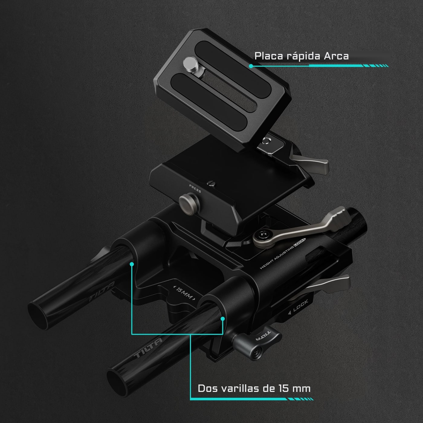 Arca arriba, dovetail abajo