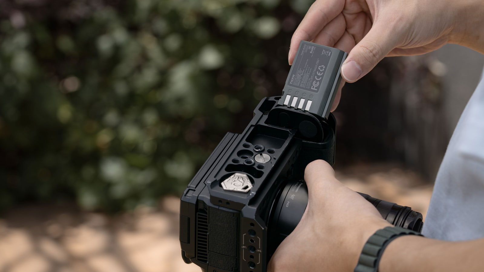 Baterías Tilta DMW-BLK22 con entrada USB-C propia