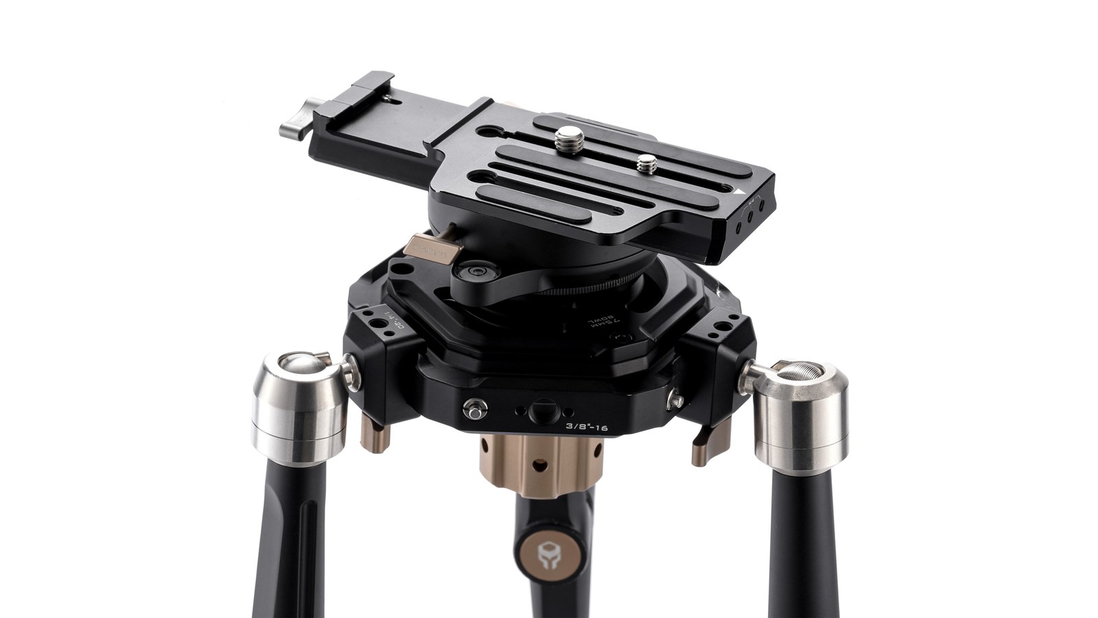 Tres brazos articulados de 11″
