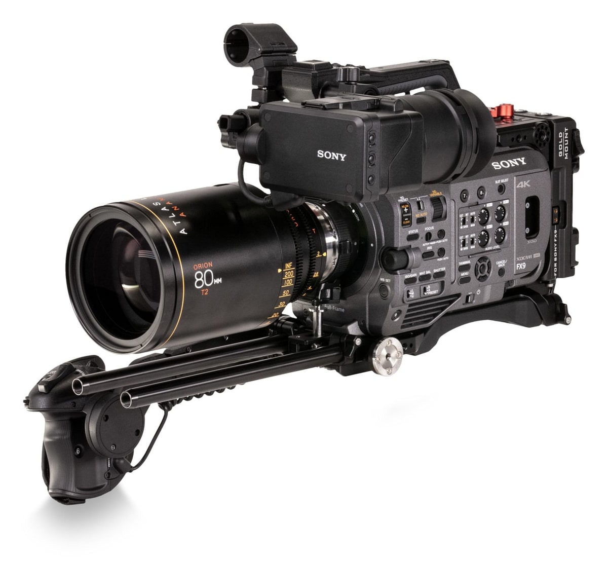 Jaula Tilta ES-T18 para la Sony PXW-FX9, versión Advanced con placa de batería Gold Mount
