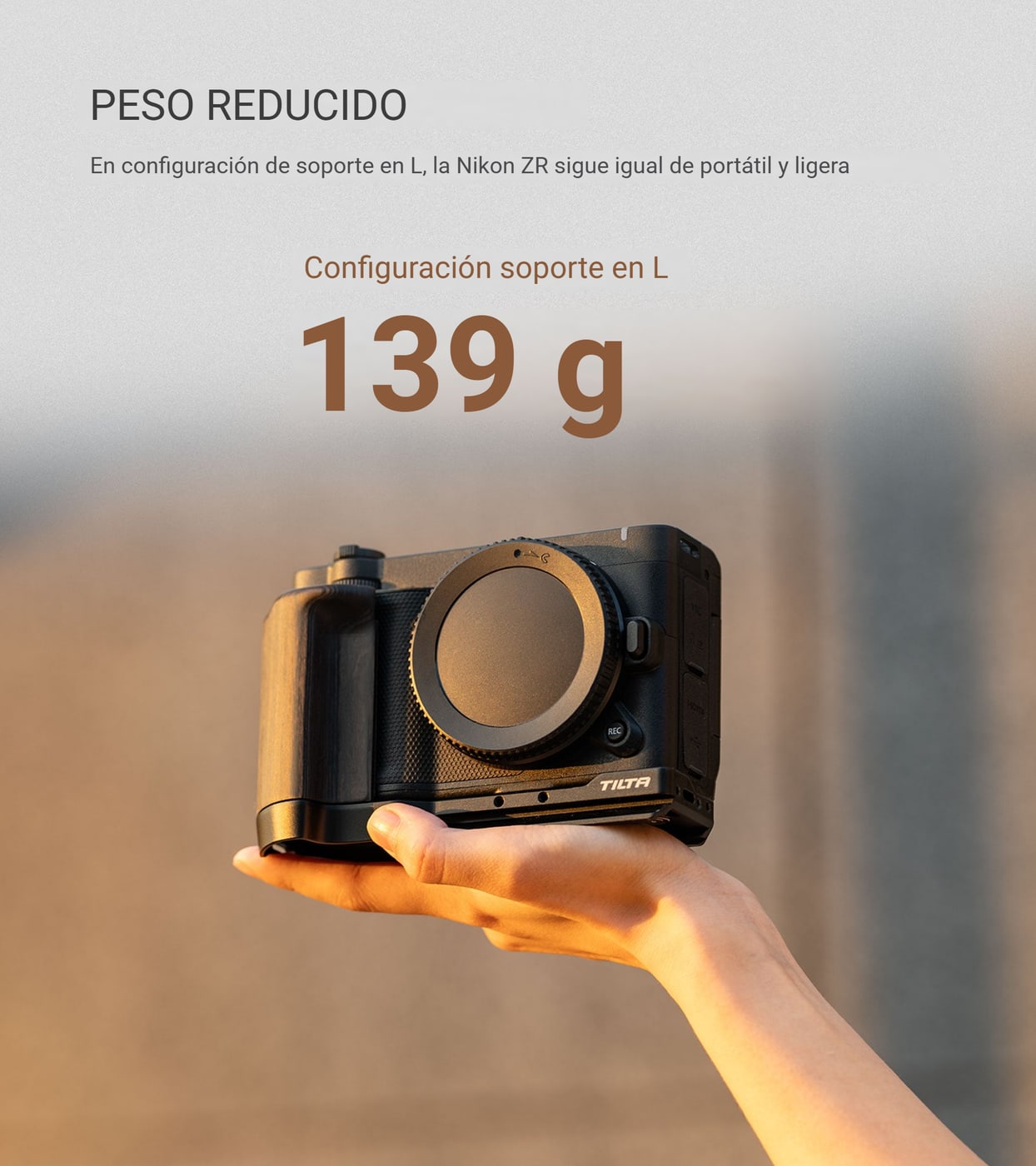 Peso reducido
