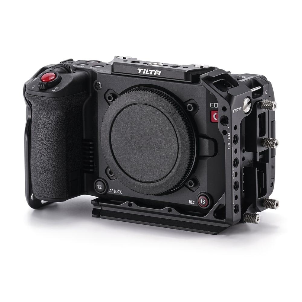 La serie Tilta para Canon C50: jaula, Base Kit, Power Kit y Pro Kit