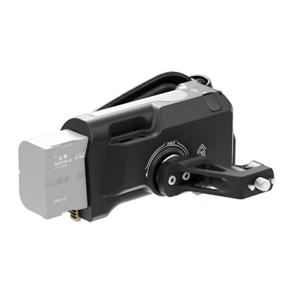 La batería Sony F570 alimenta todo el conjunto
