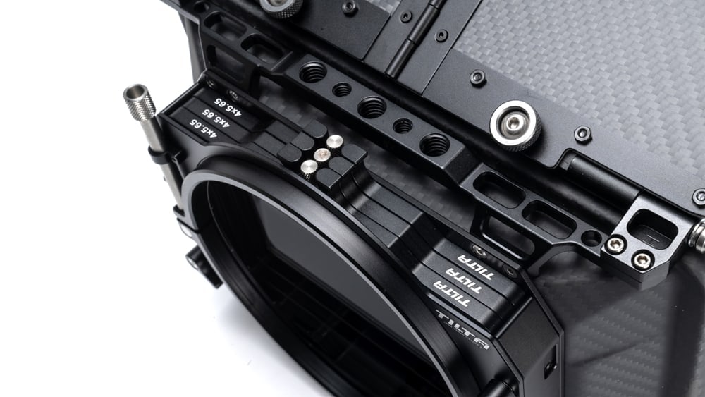 La pieza trasera del matte box MB-T12
